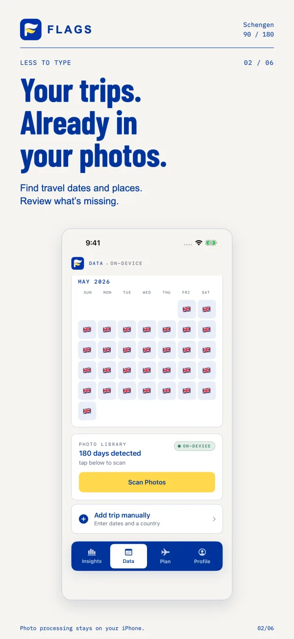Schengen Calculator screenshot 2