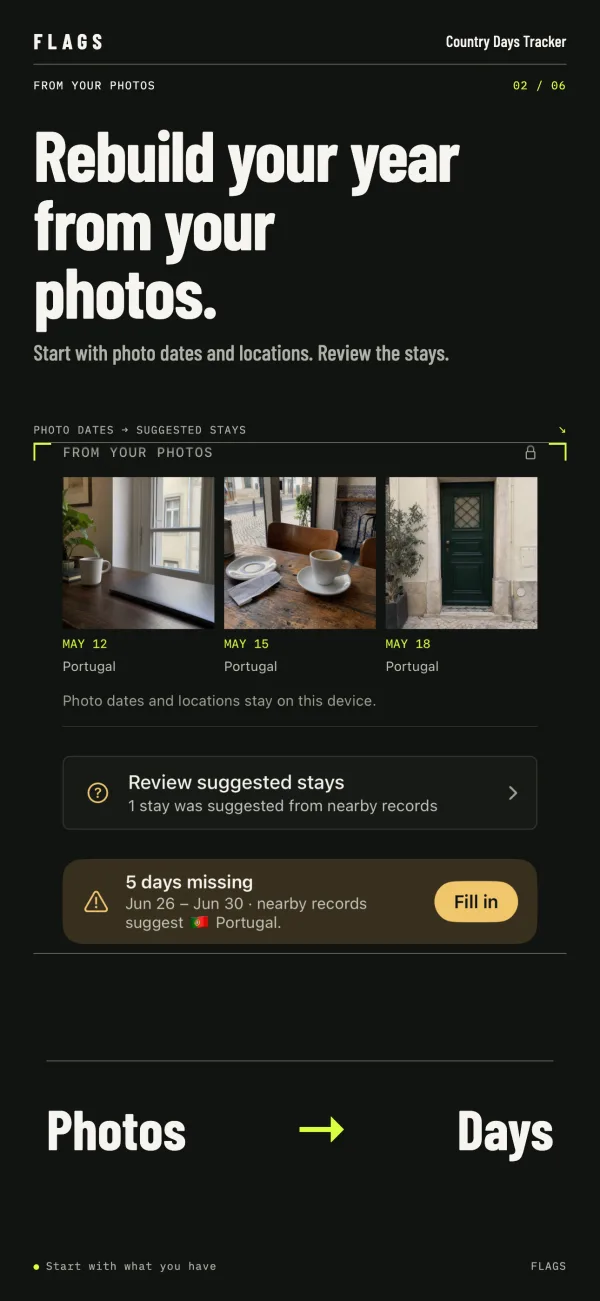 Flags Tax screenshot 2